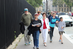 Strolling towards Sacre Coeur